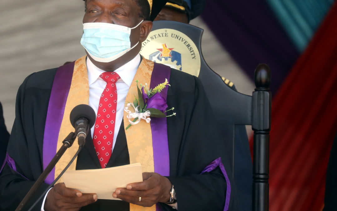 GSU Chancellor H E D Mnangagwa